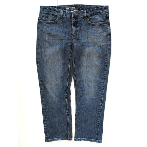 Urban Pipeline Skinny Jeans Men 36x30 Blue Denim Ultimate Fit Stretch Casual - Picture 7 of 16